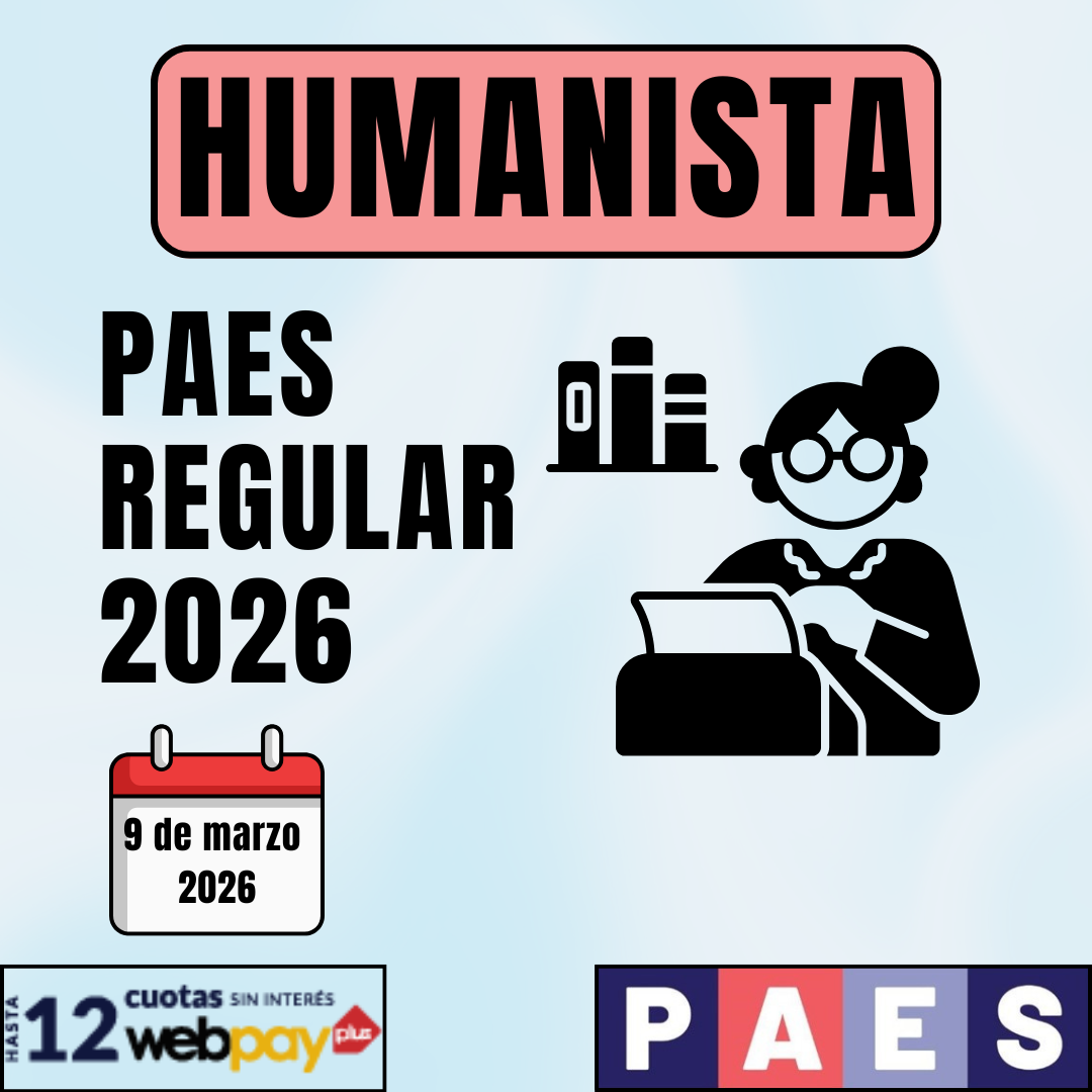 Curso PAES Regular Admisión 2027 Humanista - Alcanzando los 1000 puntos