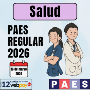 Curso PAES Regular Admisión 2027 Salud - Alcanzando los 1000 puntos
