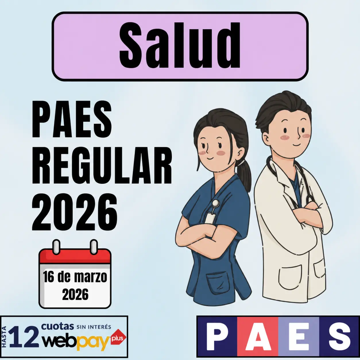Curso PAES Regular Admisión 2027 Salud - Alcanzando los 1000 puntos