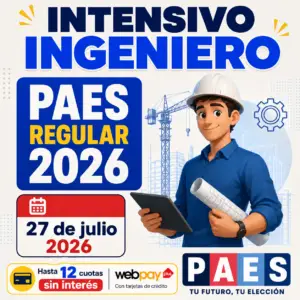 Intensivo PAES Regular Admisión 2027 Matemático/Ingeniero