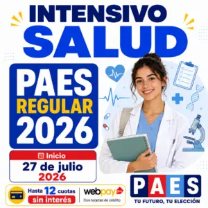 Intensivo PAES Regular Admisión 2027 Salud