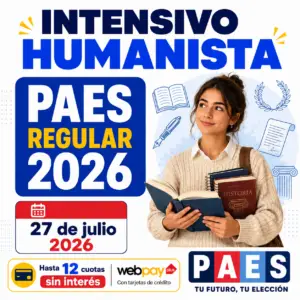 Intensivo PAES Regular Admisión 2027 Humanista