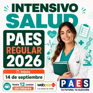 Intensivo PAES Regular Admisión 2027 Salud - Septiembre