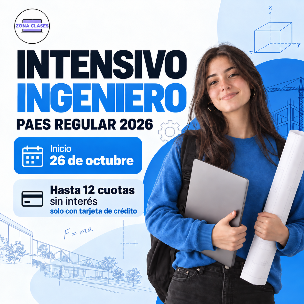 Intensivo PAES Regular Admisión 2027 Matemático/Ingeniero - 26 de octubre